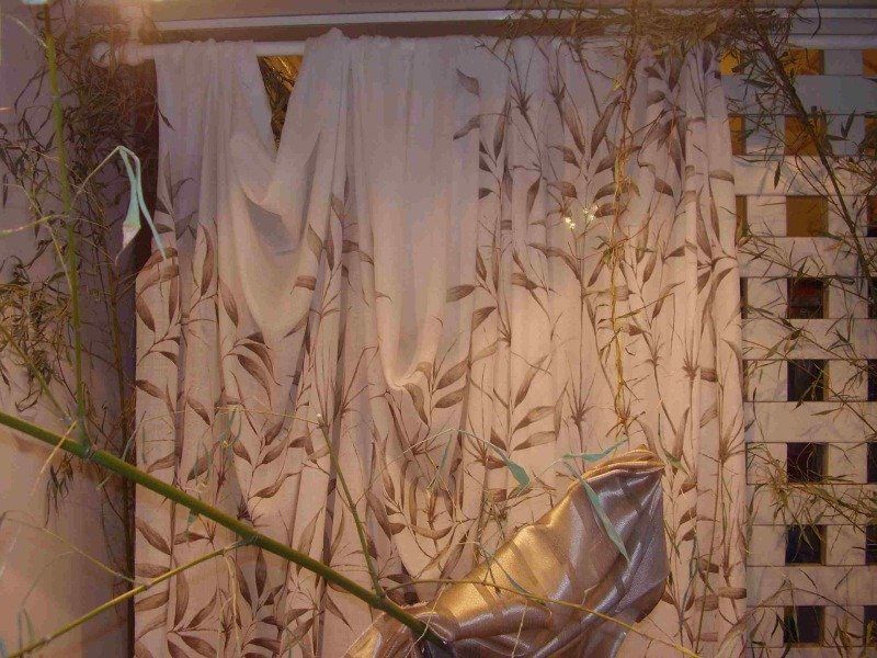 Tende decorate a mano