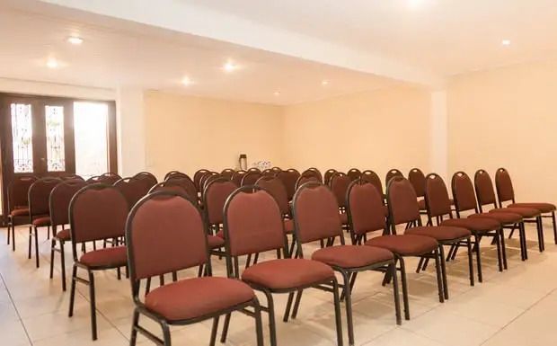Salão para eventos da Pousada Corsário Búzios