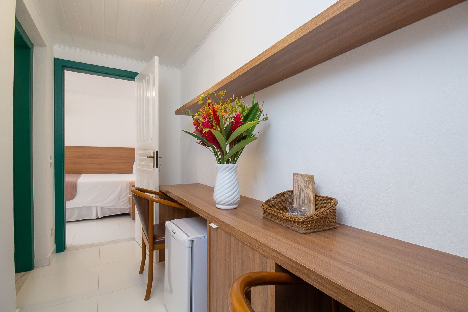 Acomodações da Pousada Corsário Paraty
