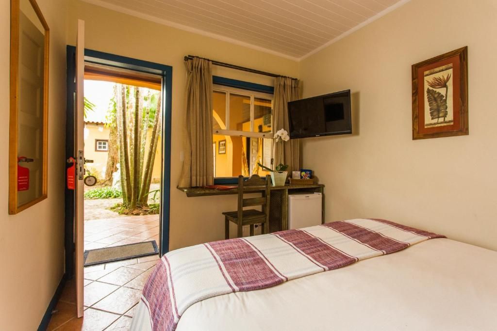Acomodações da Pousada Corsário Paraty