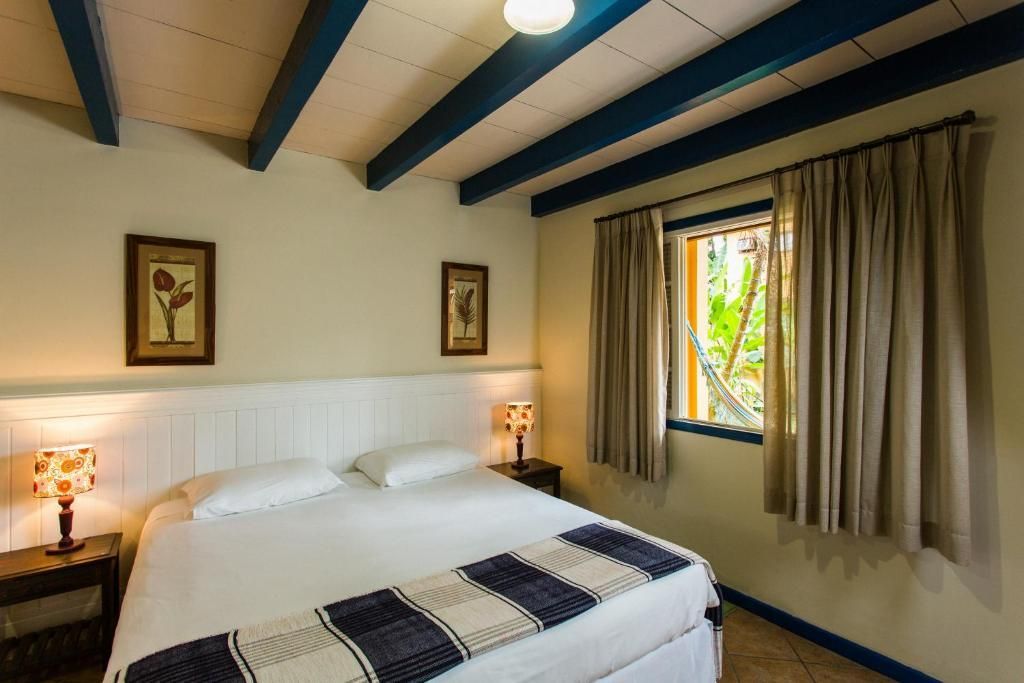 Acomodações da Pousada Corsário Paraty