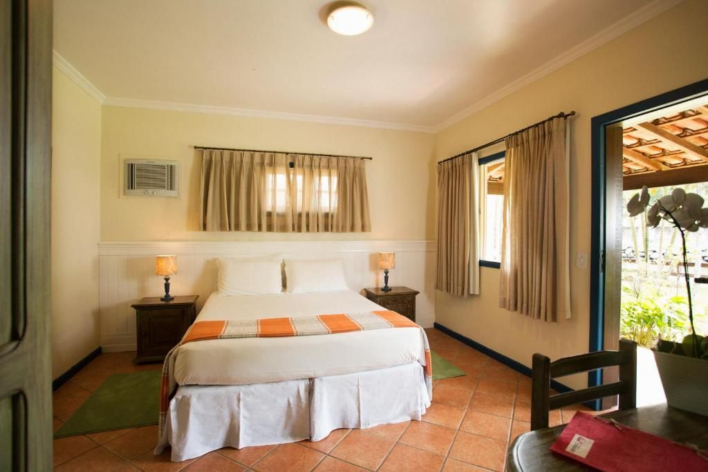 Acomodações da Pousada Corsário Paraty