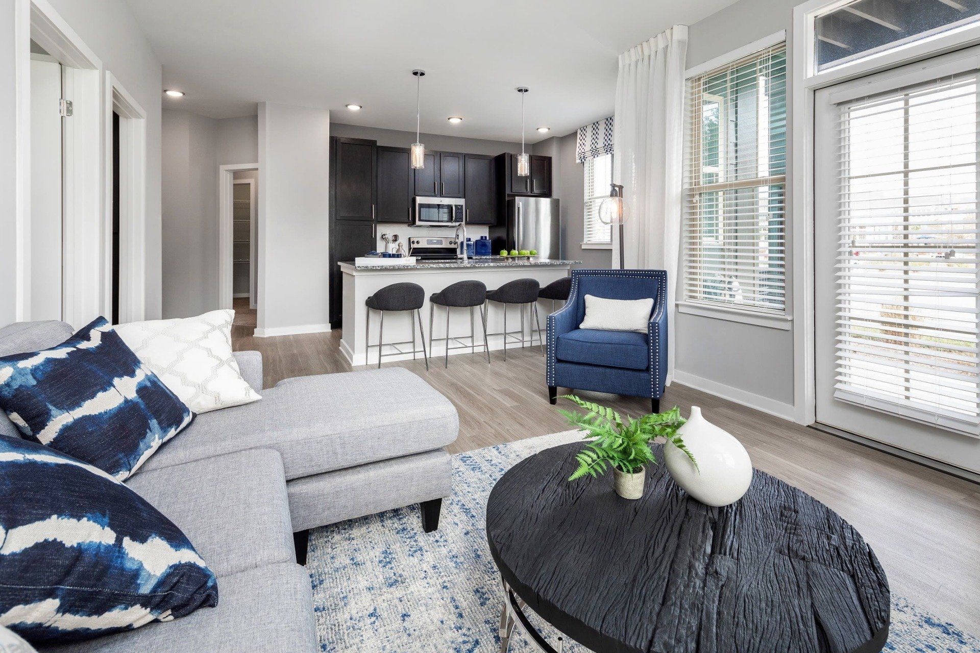 Living room view | Elevate at Brighton Park