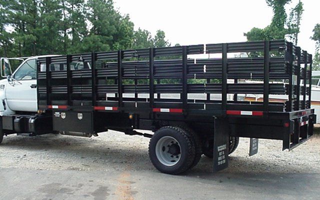 We sell Flatbed, Stake and Dump bodies