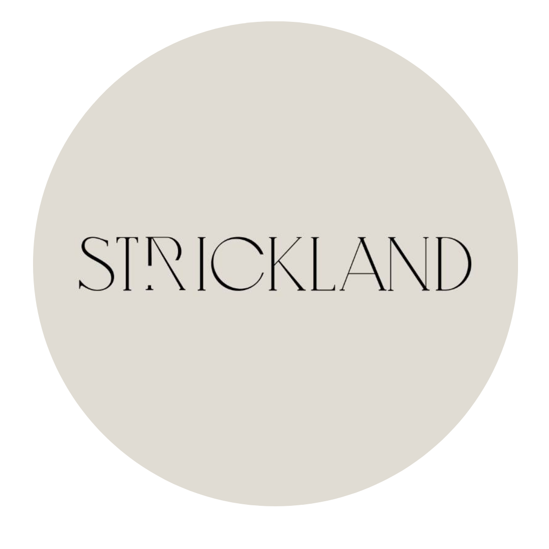 A blue and white logo on a white background.