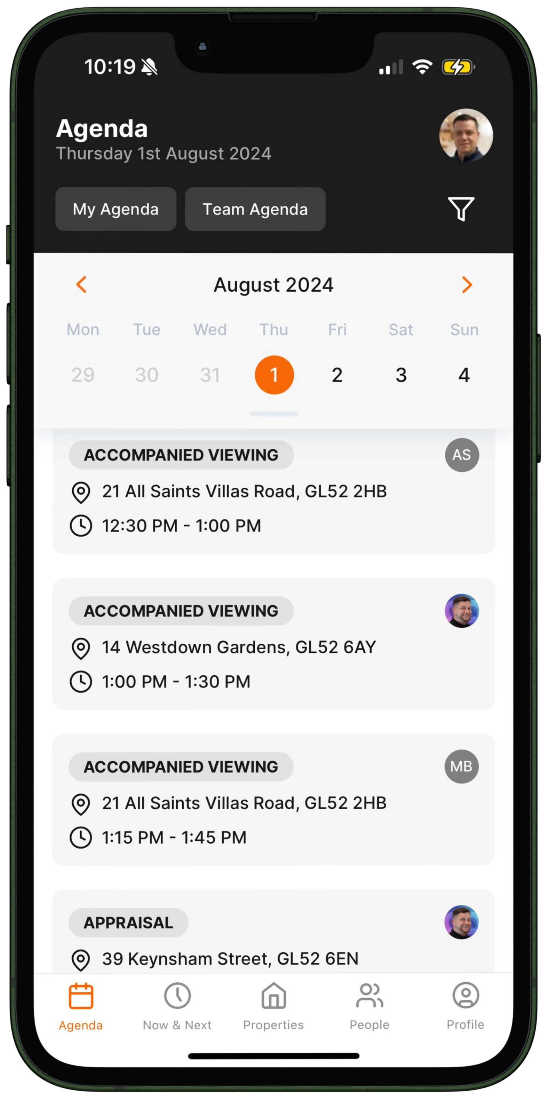 A cell phone with a screenshot of a website on it.