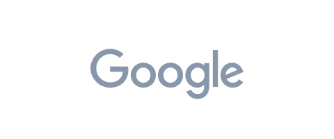 The google logo is on a white background.