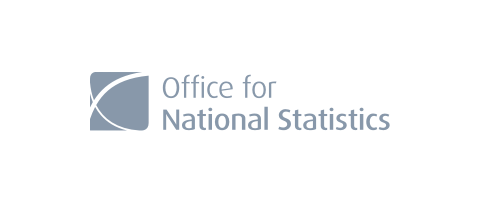 The office for national statistics logo is on a white background.