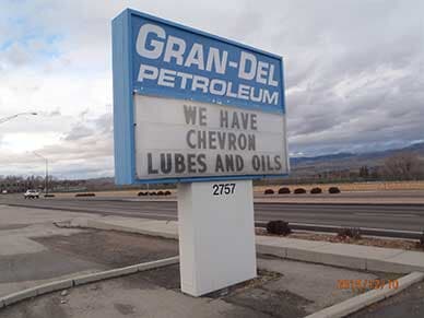 Gasoline and Lubricants, Gran-Del Petroleum Products, Boise, ID