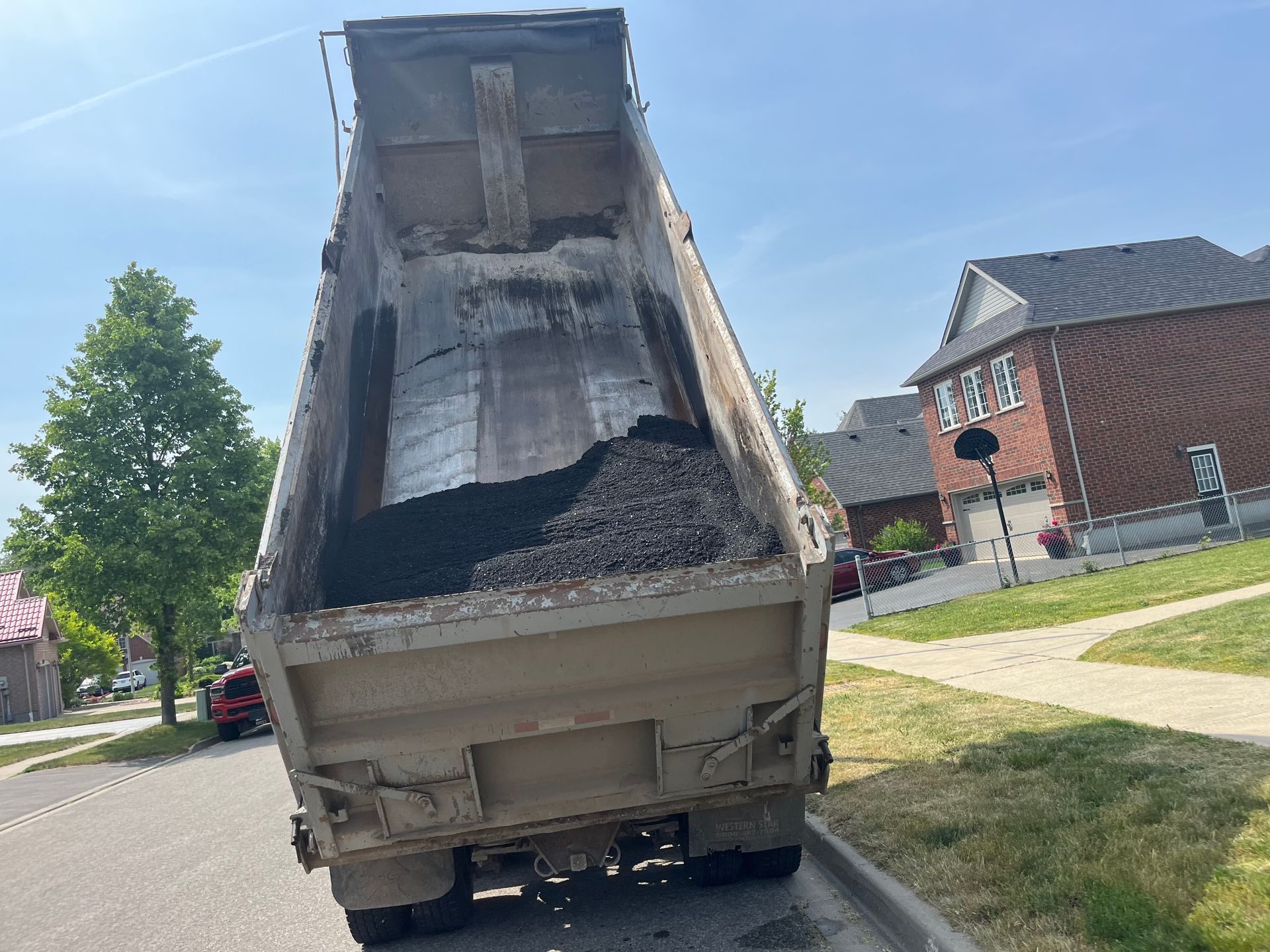 Asphalt delivery in the Tri-Cities