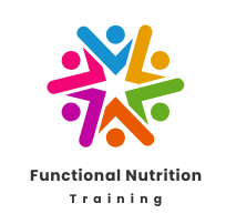 A colorful logo for functional nutrition training hub