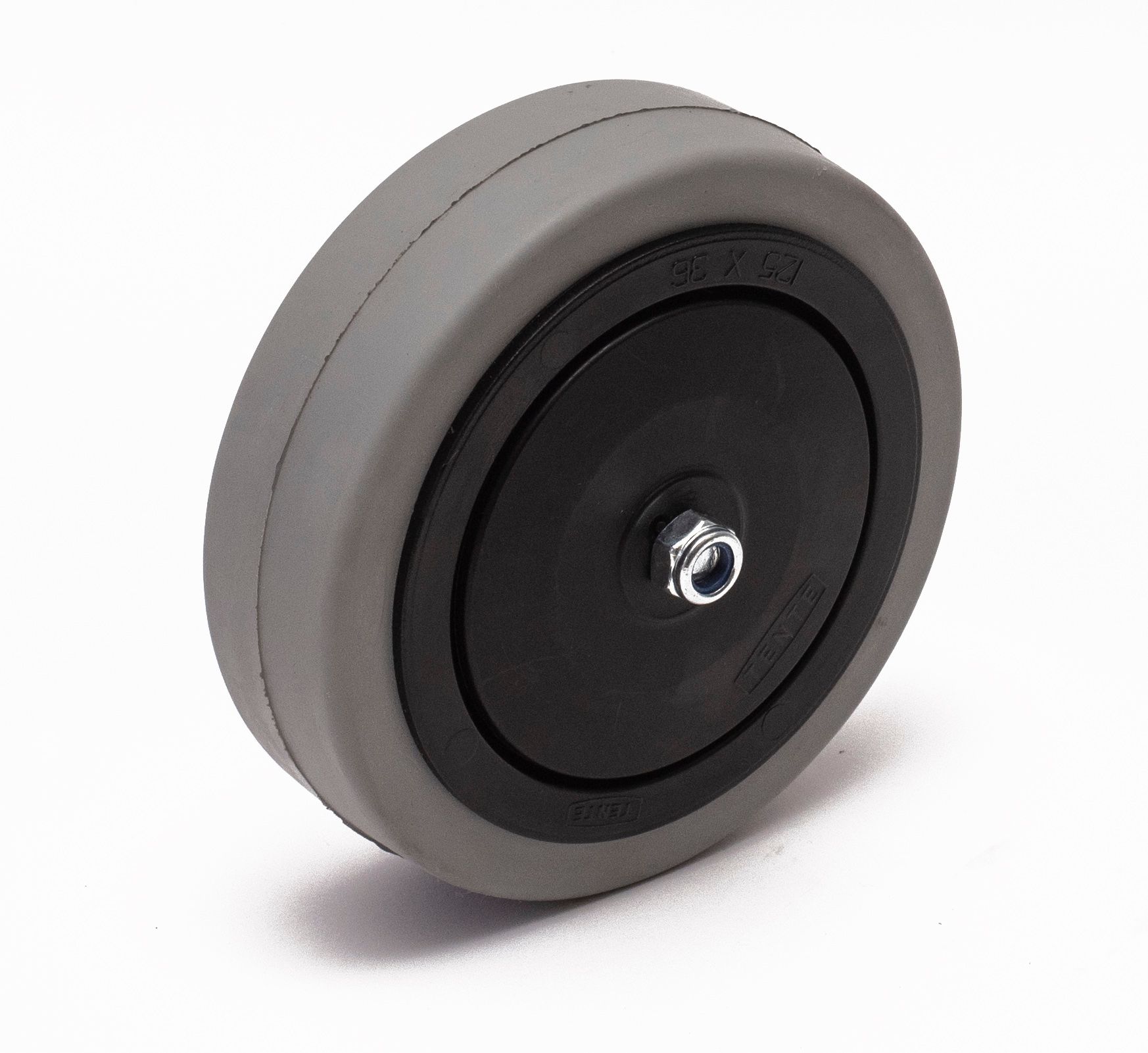 UFP – Elastic rubber with precision bearing castor wheel