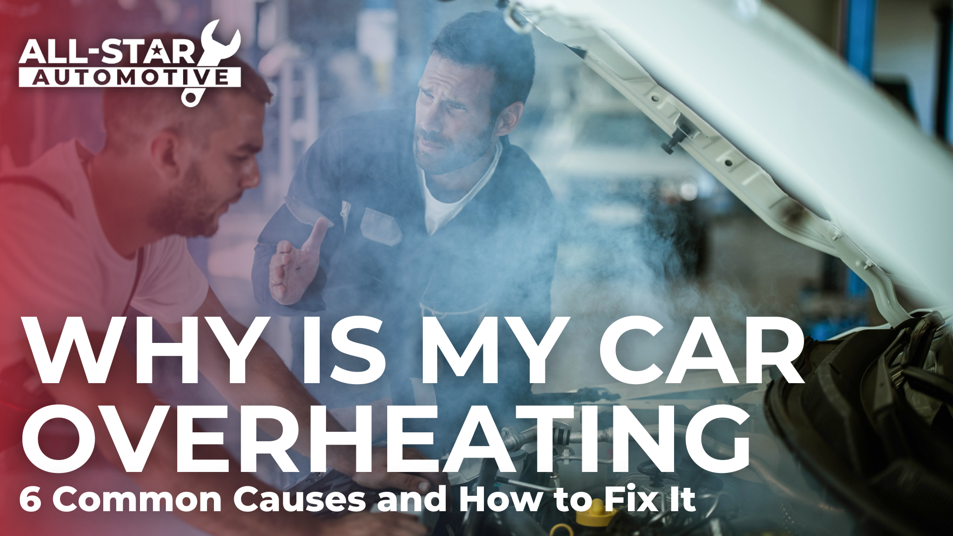 Is your car overheating? Learn the 6 most common causes why your car might be overheating.