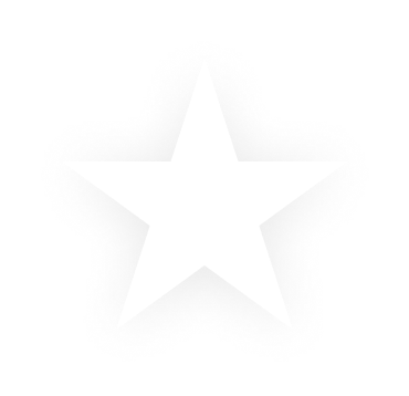 A white star with a shadow on a white background | All-Star Automotive