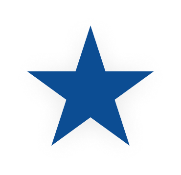 A blue star is on a white background | All-Star Automotive