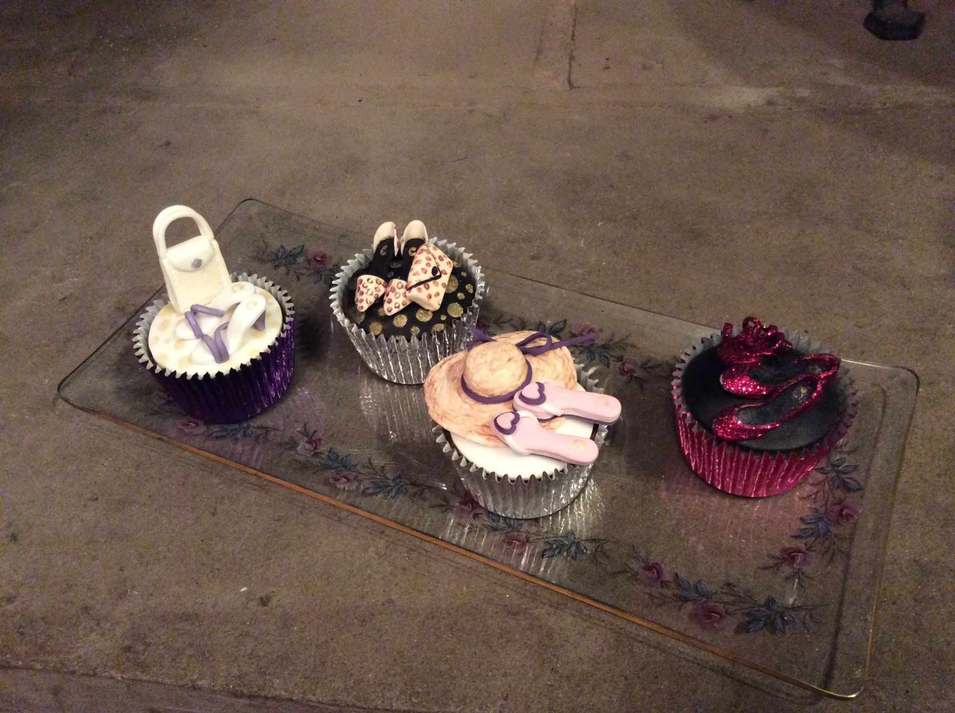 Minature Handbag & Shoe Cupcakes
