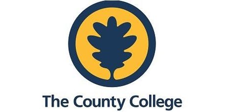 the county college logo