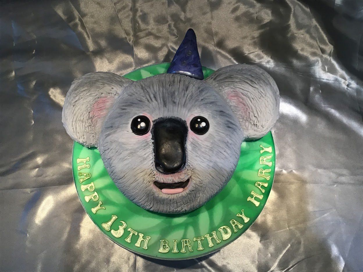 koala birthday cake