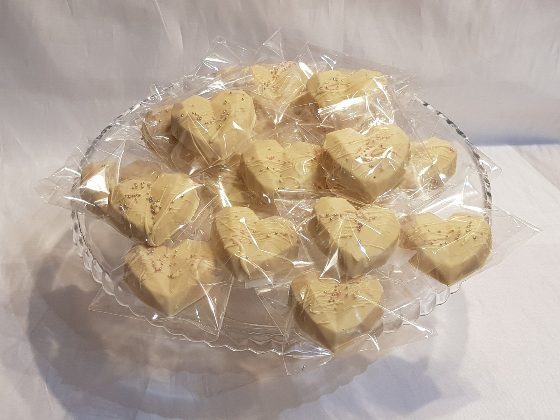 White chocolate Lemon Hearts