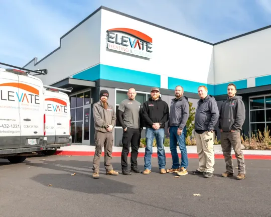 Elevate Heating & Cooling team