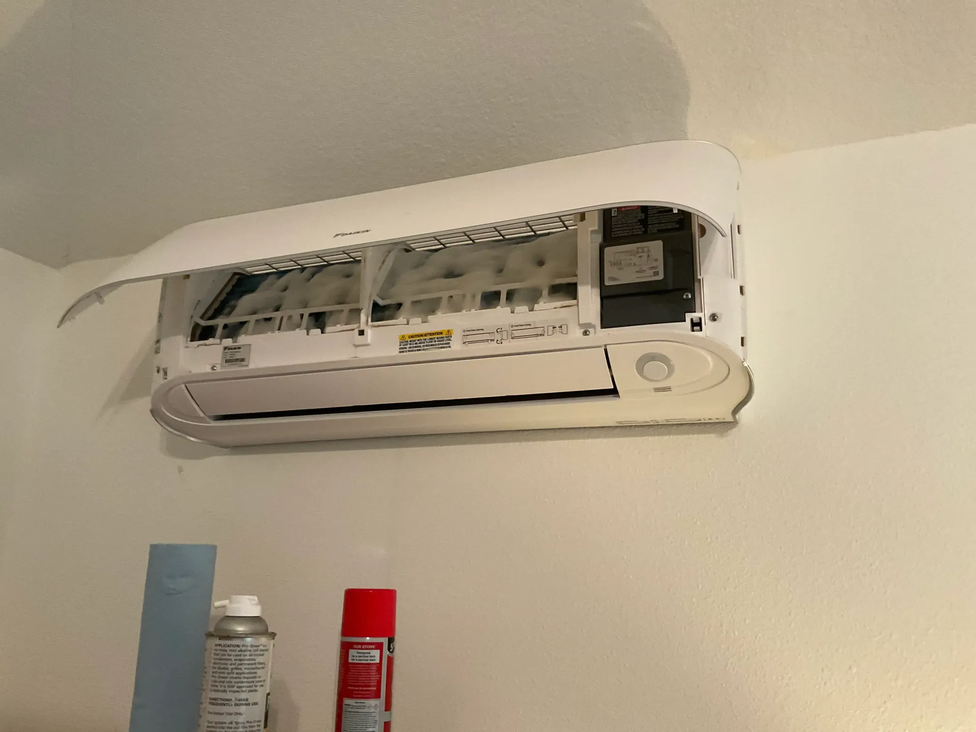 HVAC technician providing mini split installation services