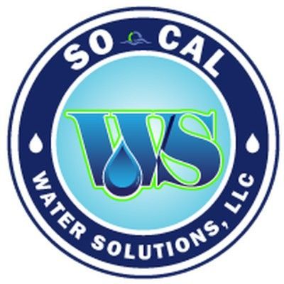 A logo for so cal water solutions llc