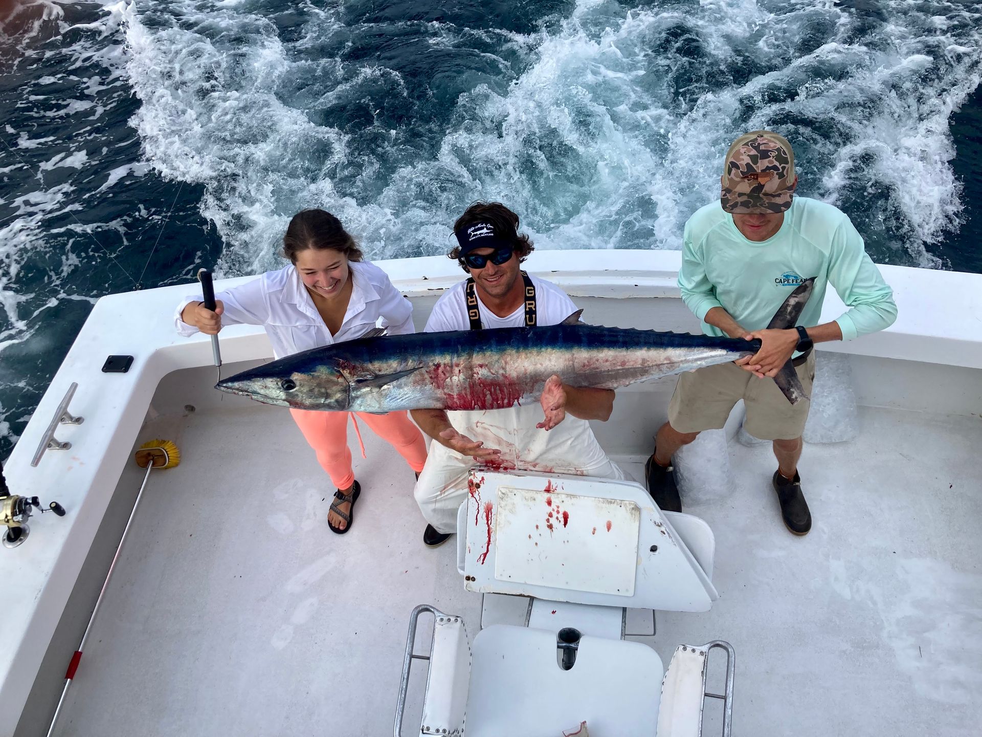 Full day shishing on the West Wind Sportfishing charter out of Oregon inlet marina