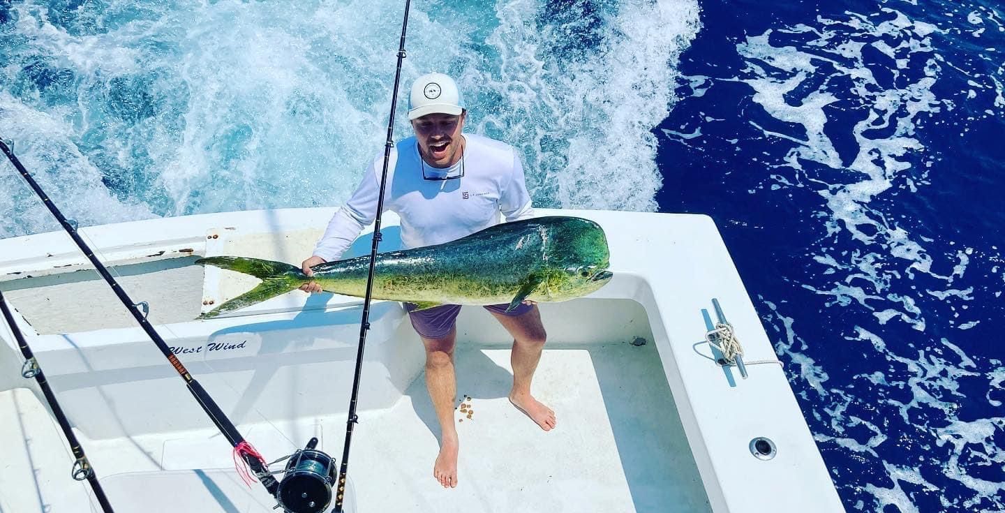 yellow fin tuna deep sea fishing on the West Wind Charter Outer Banks NC