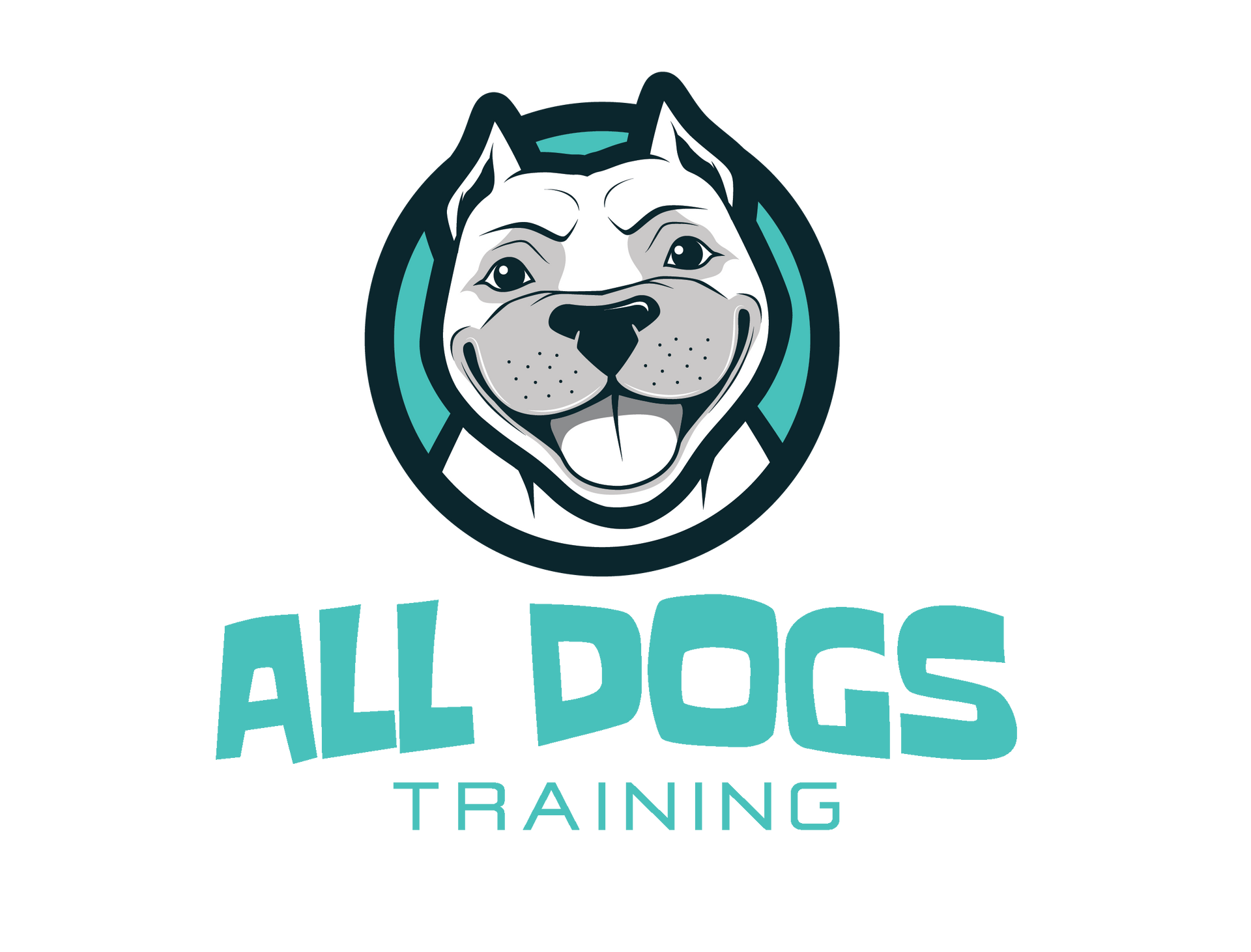 All Dogs Training Logo Teal 1