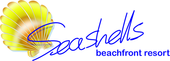 Seashells beachfront resort logo