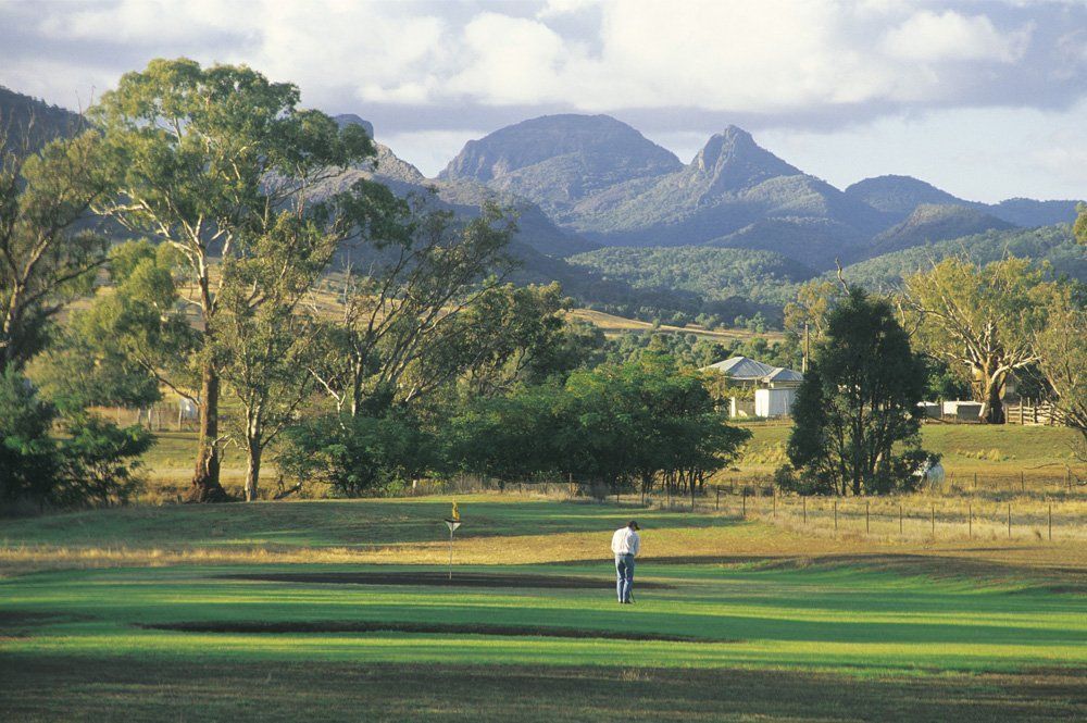 large field with great views