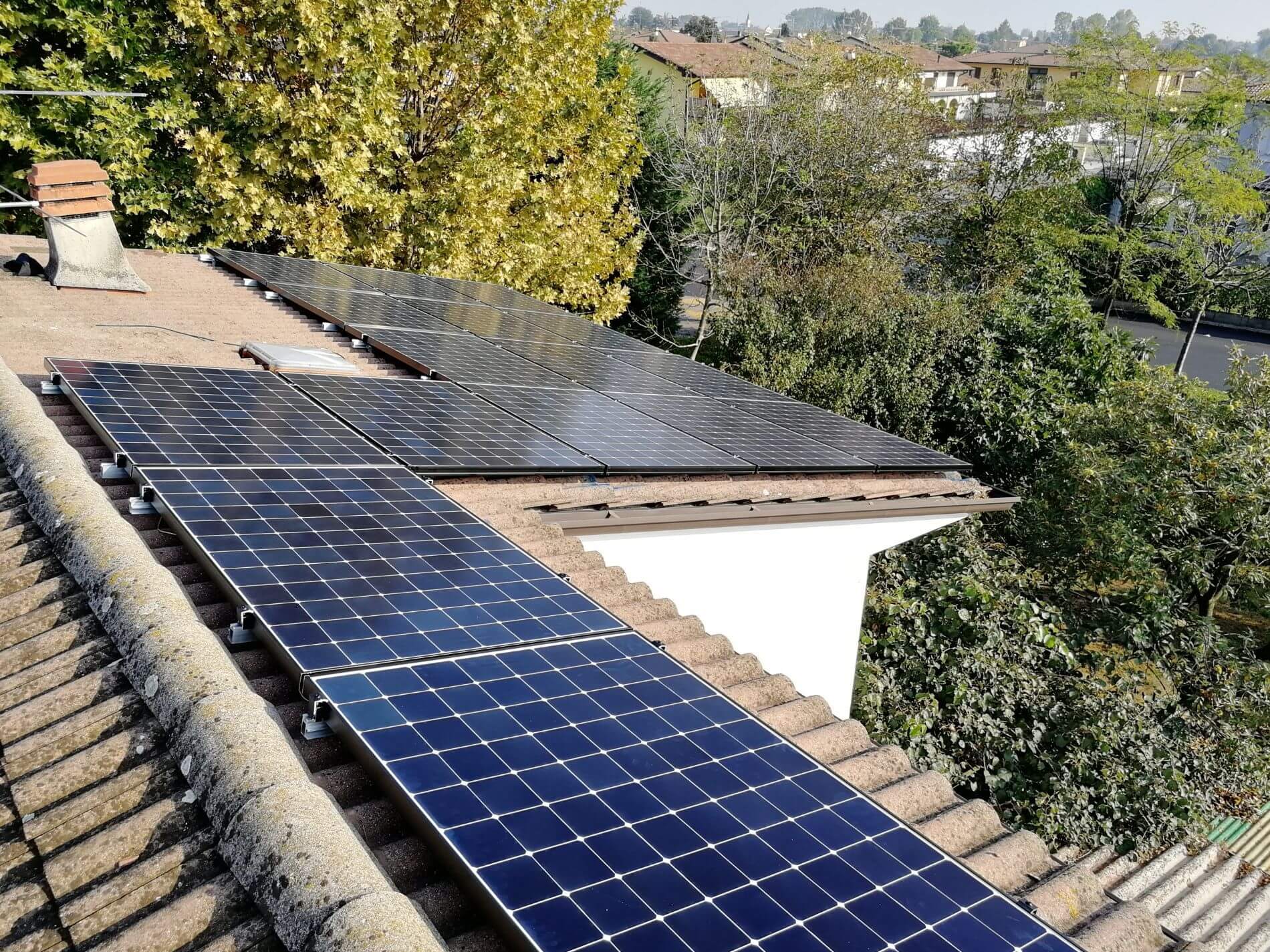 pannelli per la produzione di energia solare