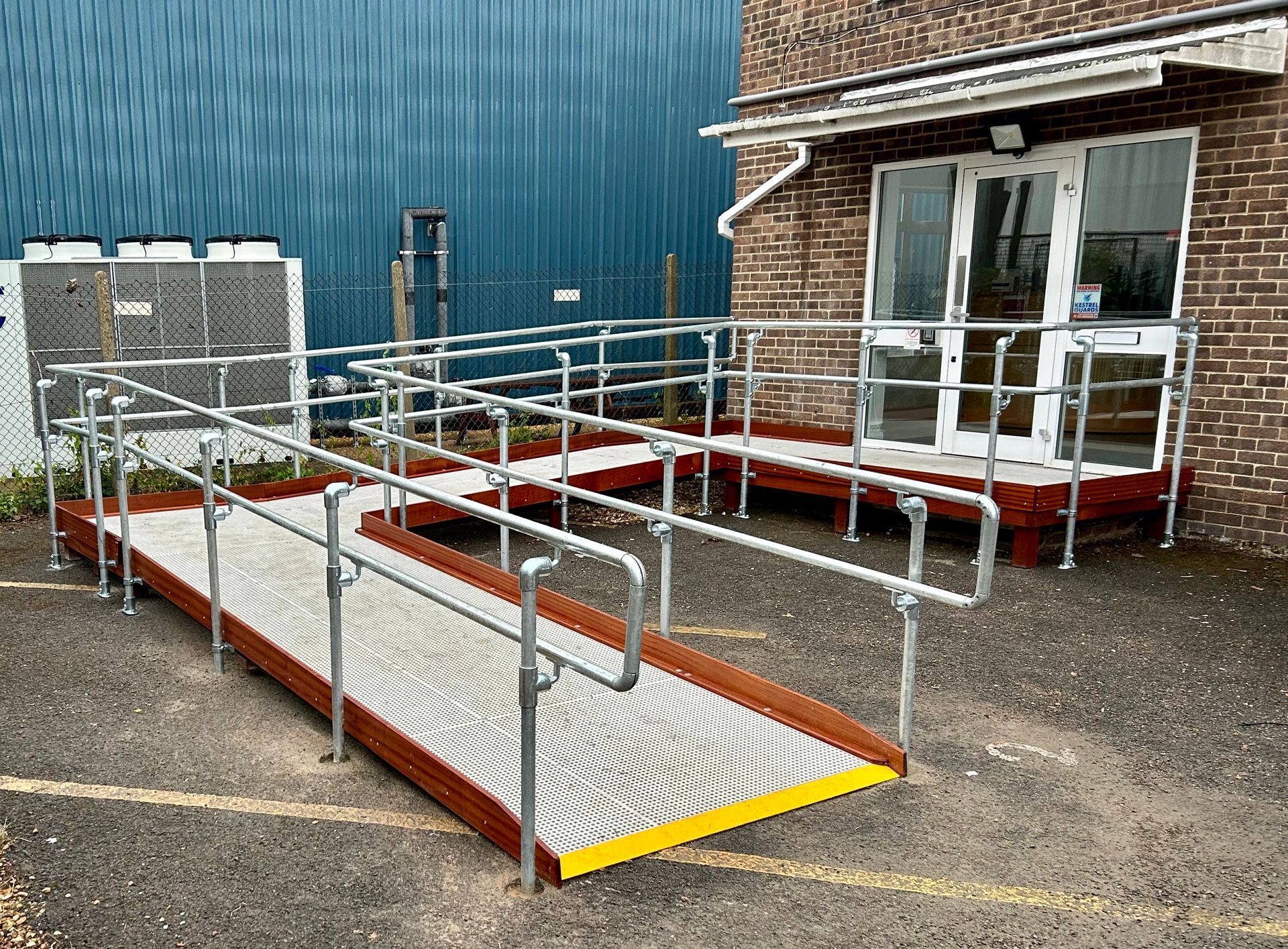Wheelchair access ramp
