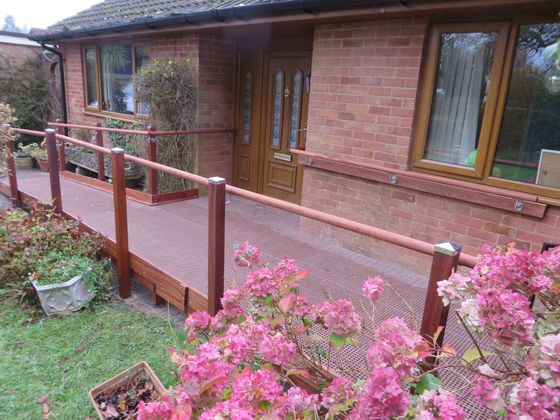 Wheelchair access ramp