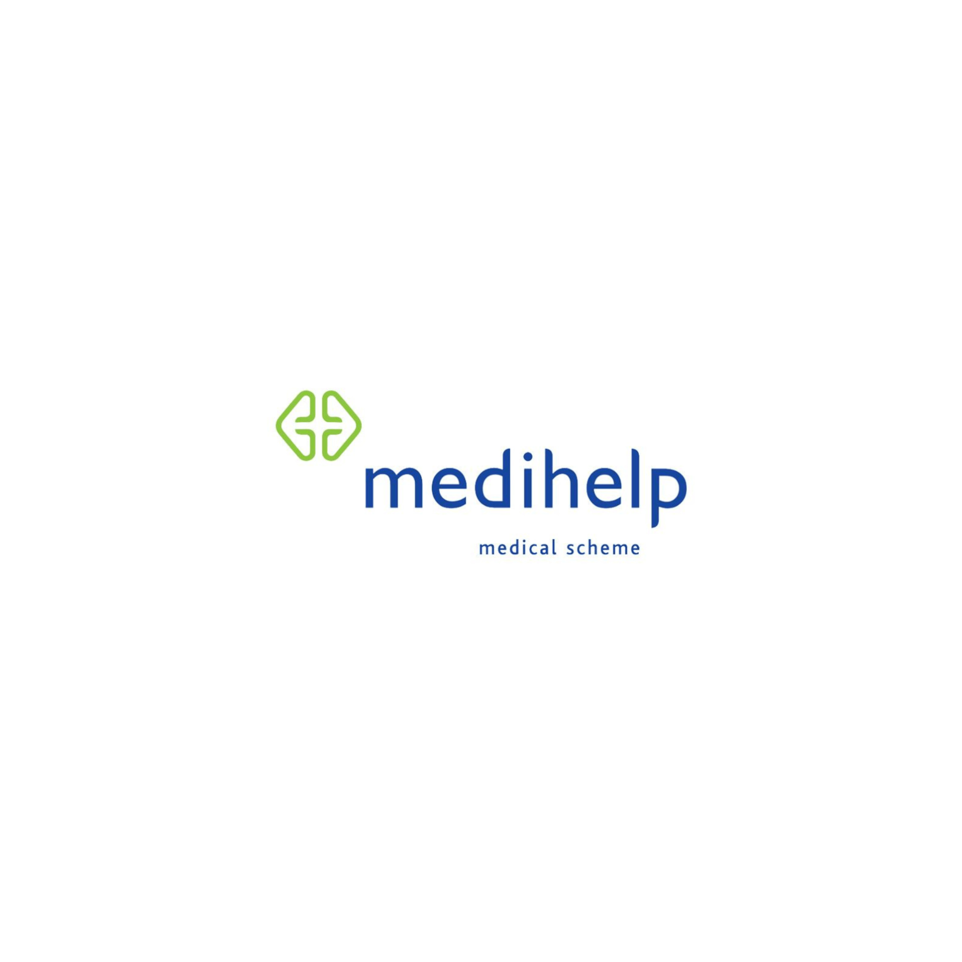 A blue and green logo for a medical scheme.