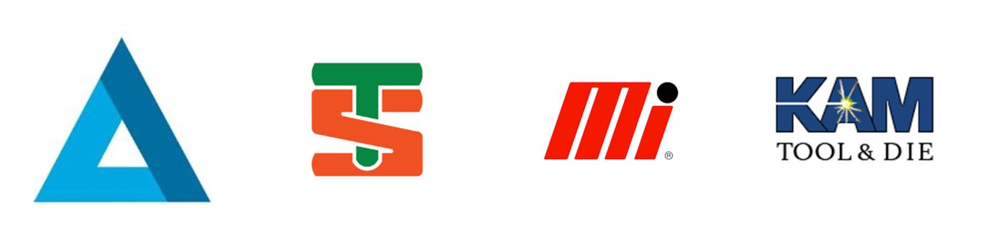 TS, MI and KAM Tool and Die Logos