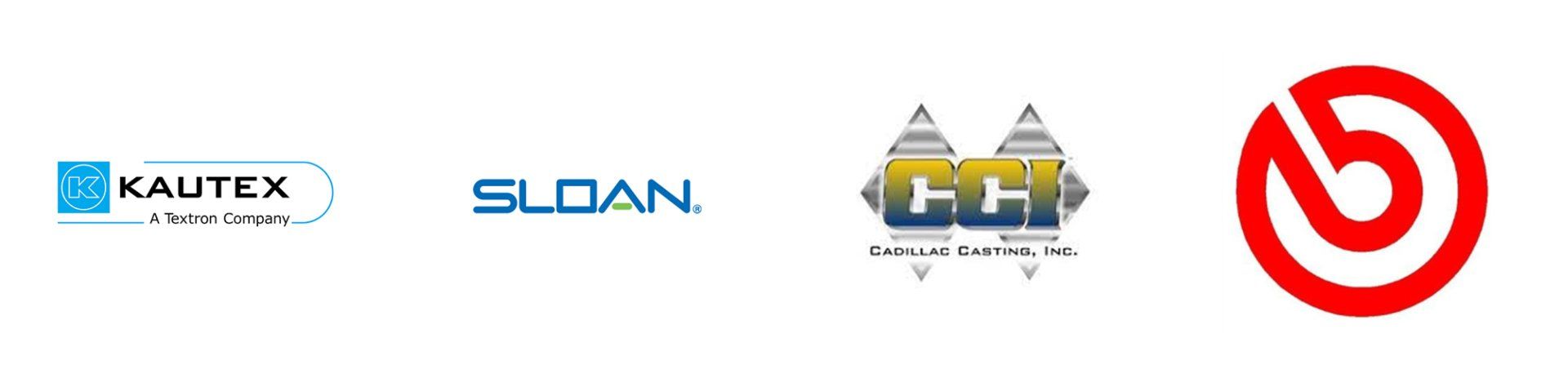 Kautex, Sloan, CCI  Logos