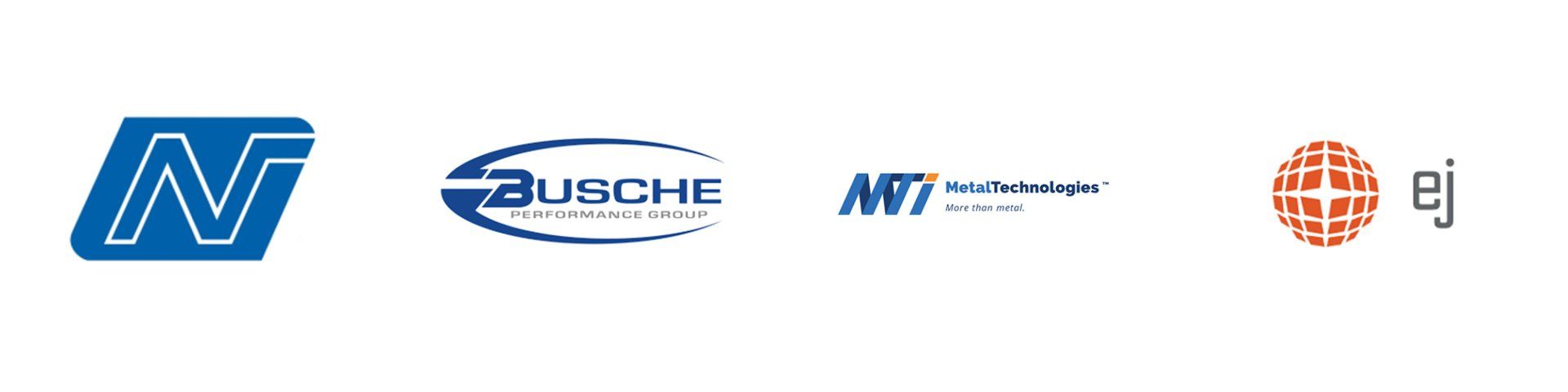 N, Buschem Metal Technologies, and EJ Logos