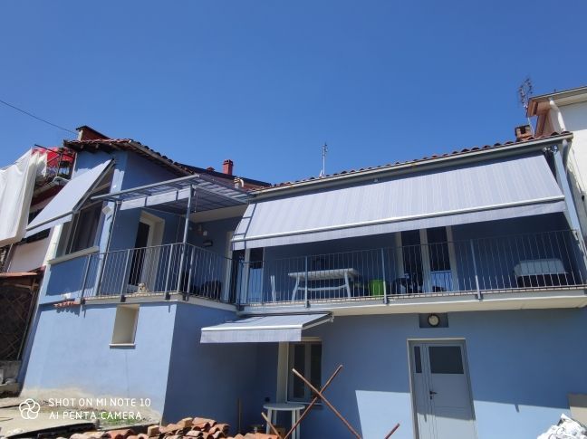 tenda da esterno a caduta