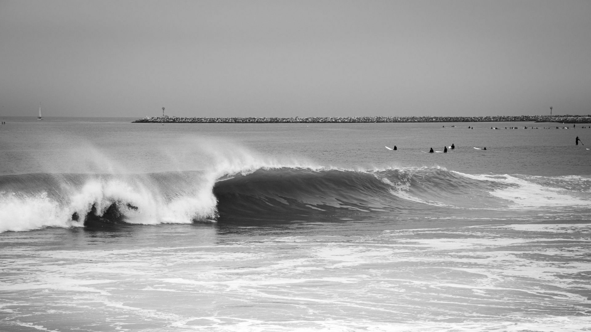 surf at ocean beach