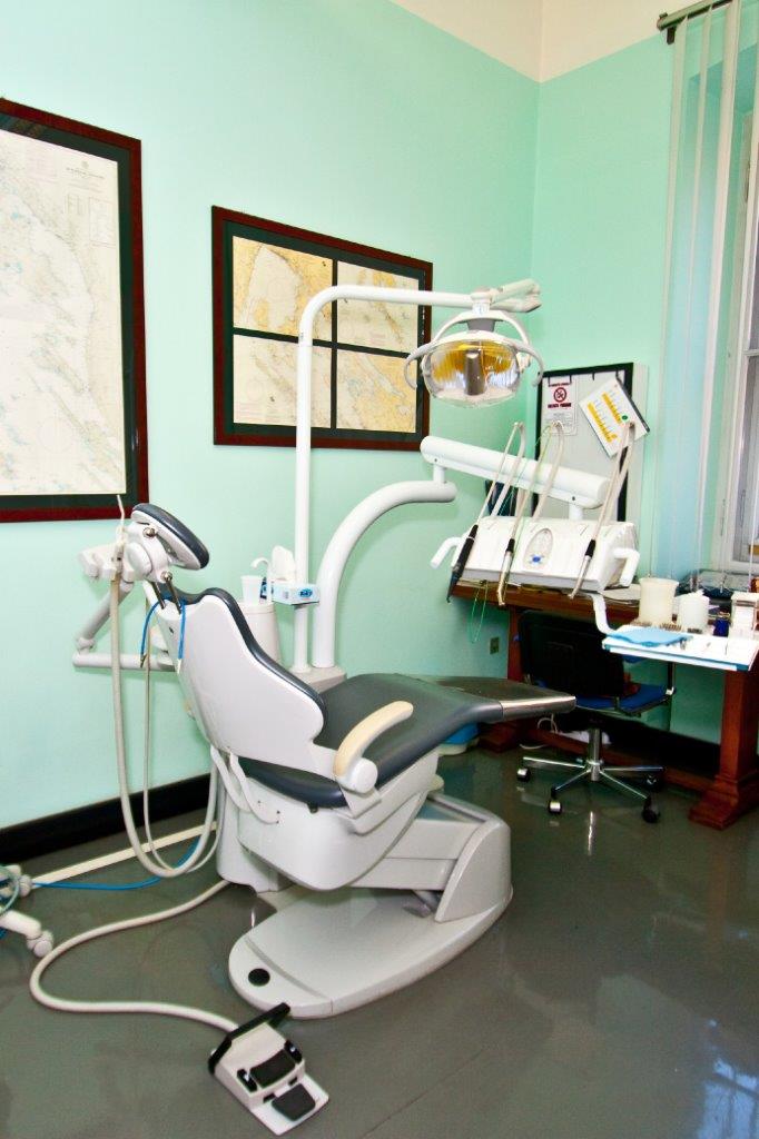 poltrona dello studio dentistico