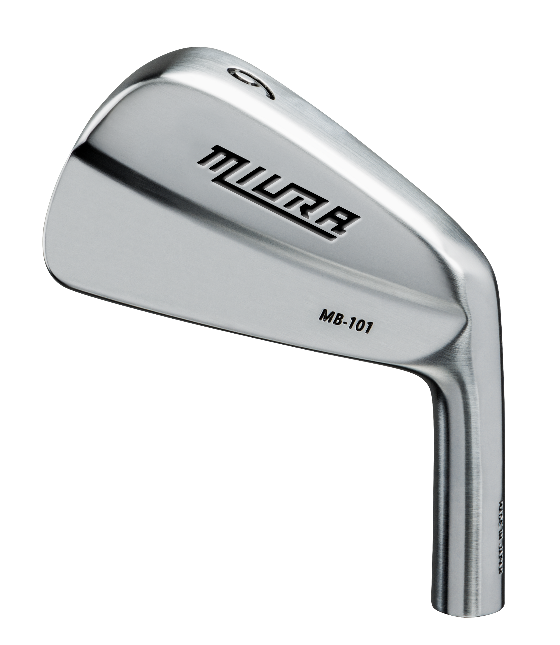 A close up of a miura iron on a white background