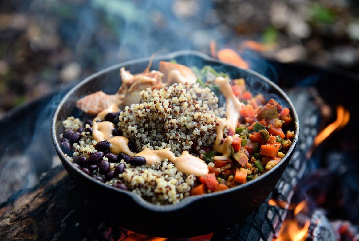 Quinoa Black Bean Power Bowl (Open Fire)