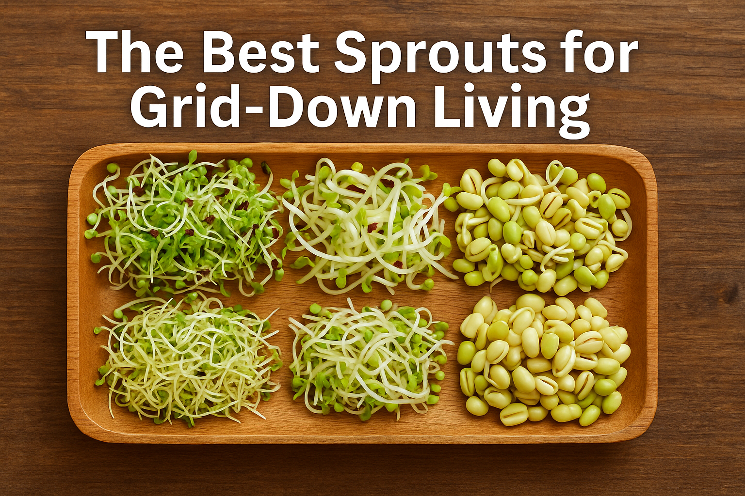 The Best Sprouts of Grid-Down Living.