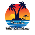 A photo of paradise web solutions logo