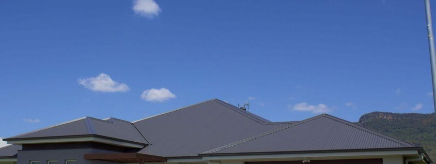 One of our roofing services team at work in the Illawarra