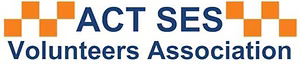 A logo for the act ses volunteers association