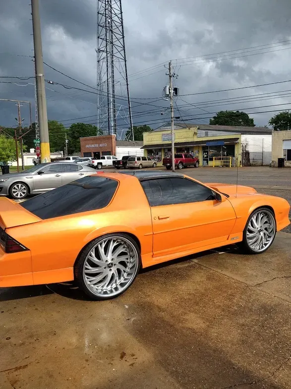 Orange Car — Montgomery, AL — LS World Window Tint