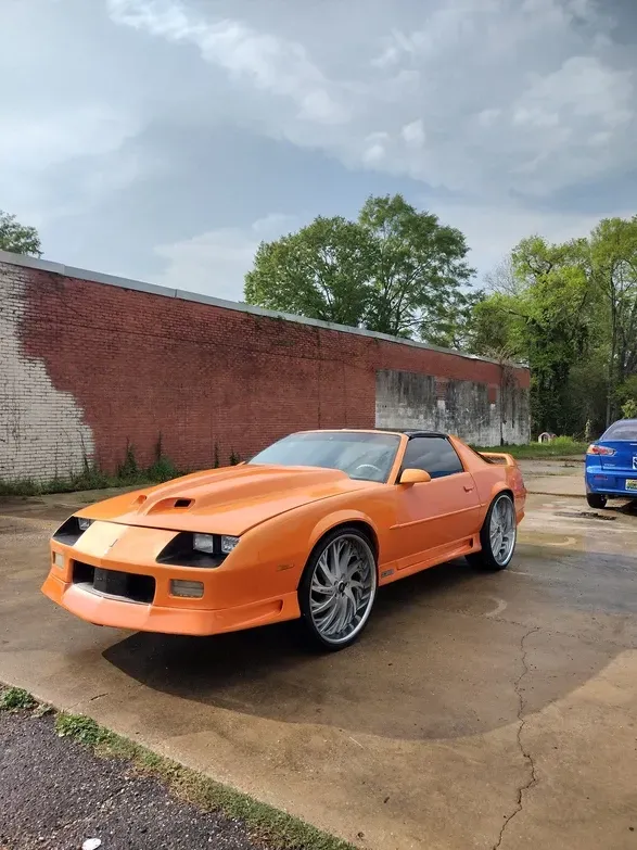 Front of Orange Car — Montgomery, AL — LS World Window Tint