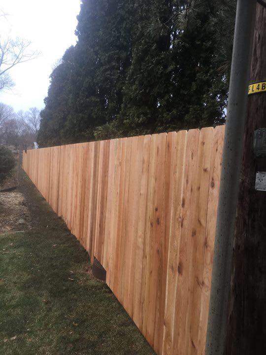 New Wood Fence - Marion, OH - Tacketts Fence Service